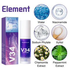 V34 Brightening Tooth Mousse